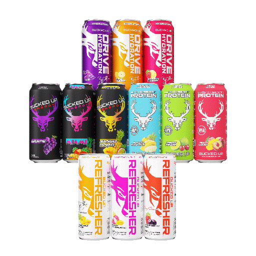 Bucked Up Ultimate Drink Variety Pack | 12 Cans