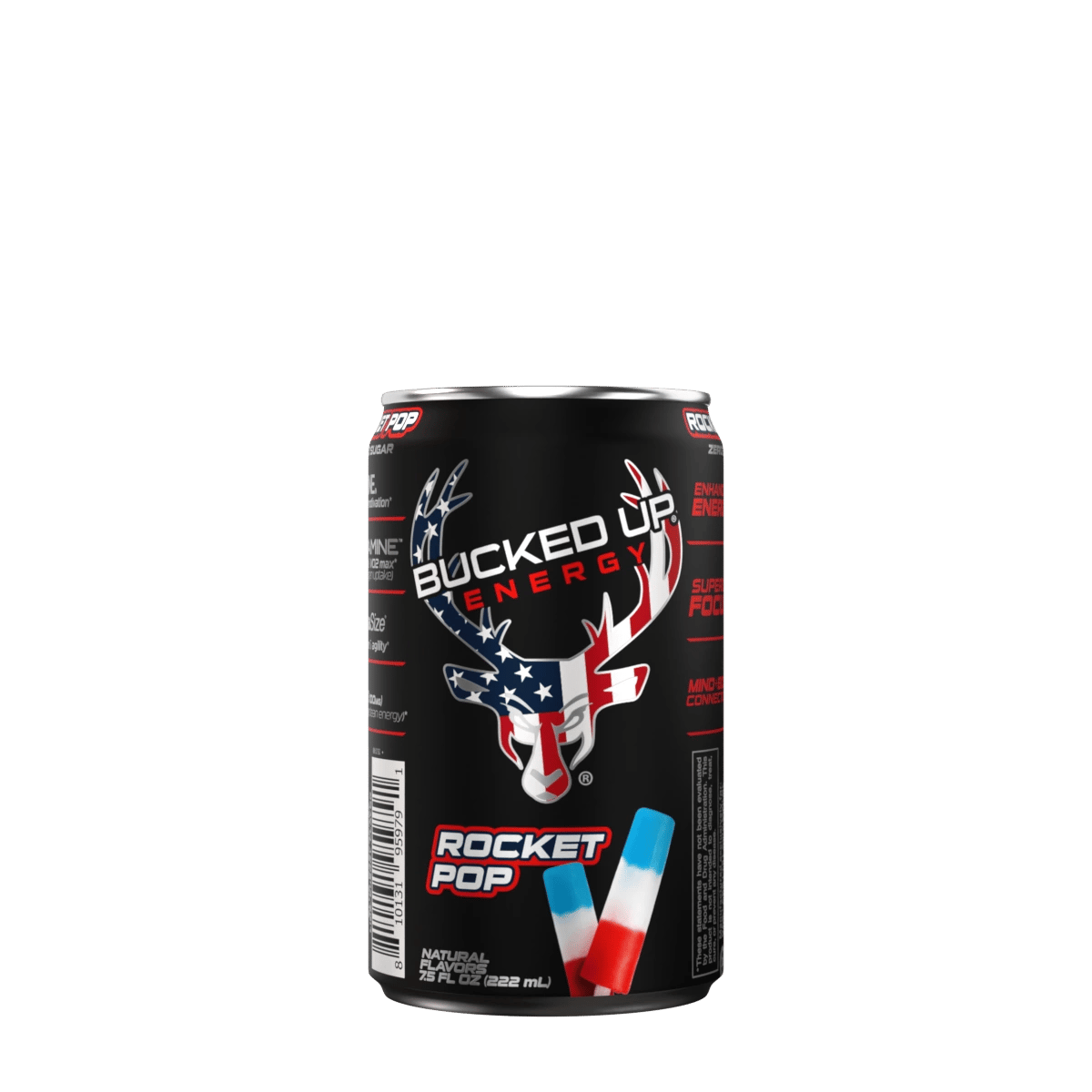 Bucked Up Bucked Up Energy Drink Rocket Pop 7.5oz — product image
