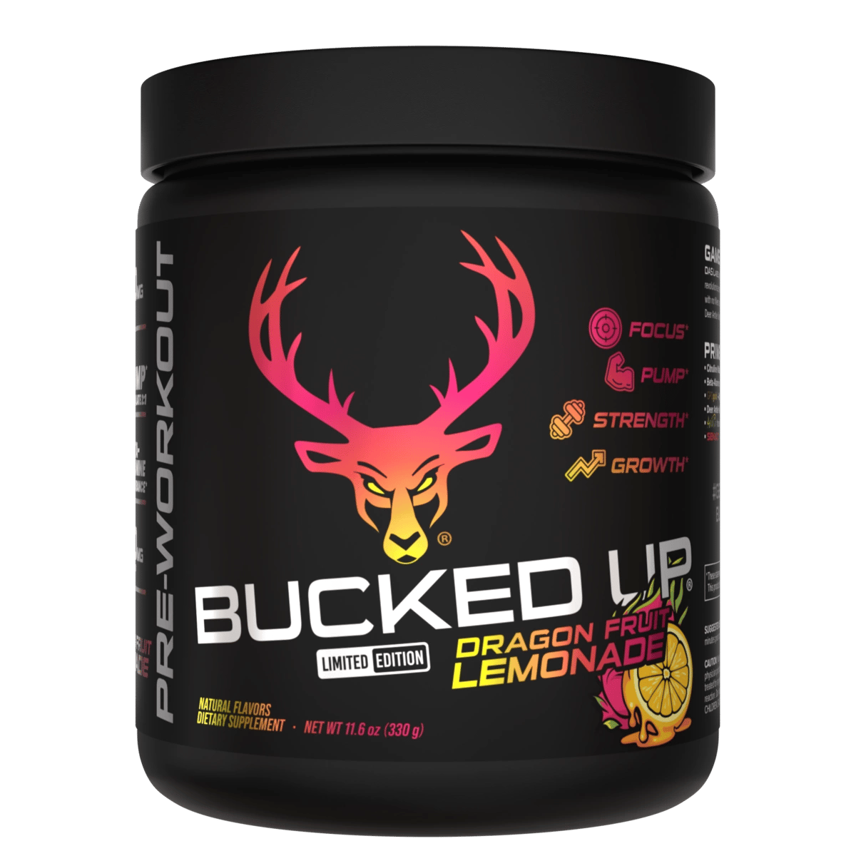 Bucked Up Bucked Up Pre-Workout Dragon Fruit Lemonade — product image