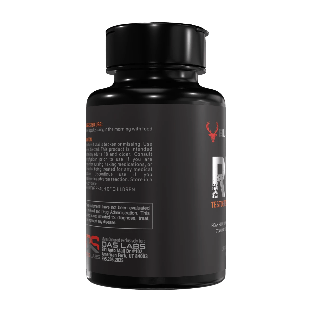Image of RUT Testosterone Booster Bottle