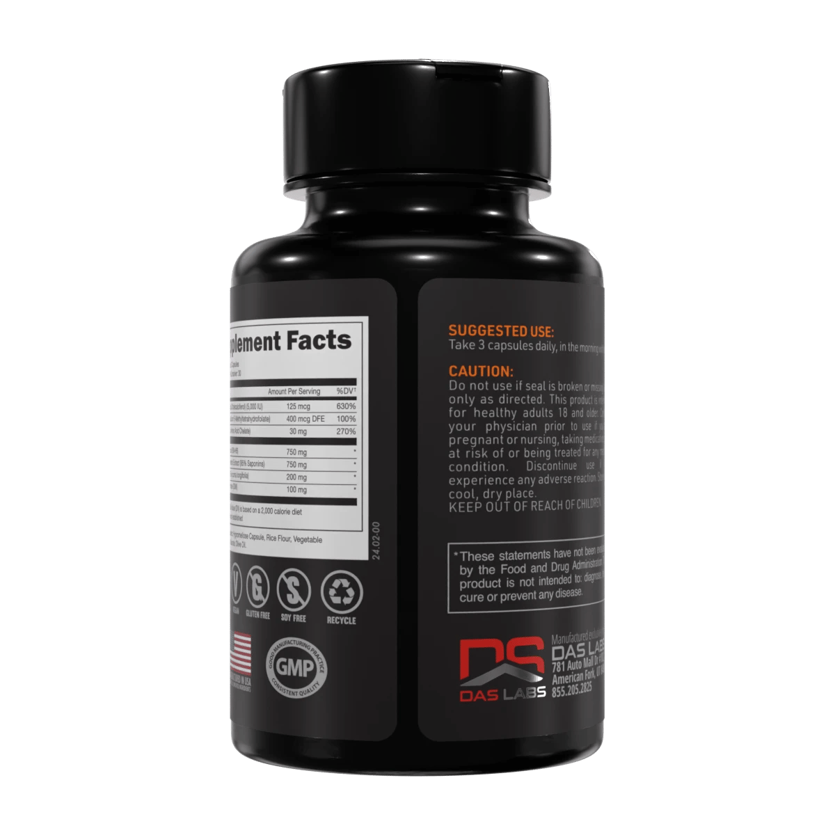 Image of RUT Testosterone Booster Bottle
