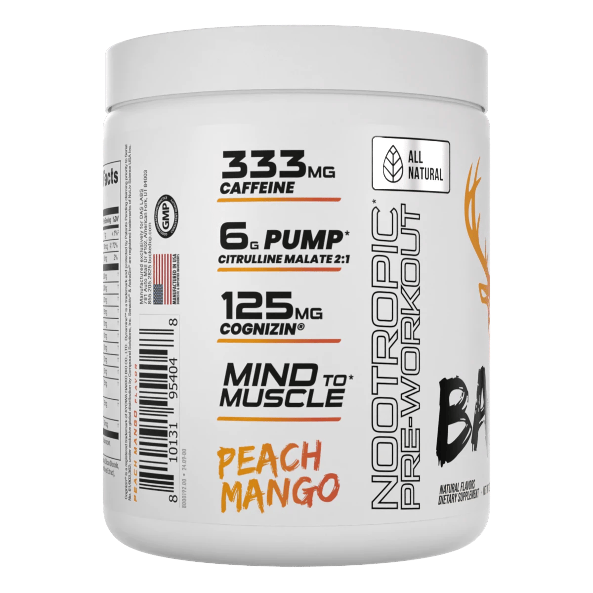 Image of All-Natural BAMF Pre-Workout | Nootropic + Clean Energy Formula