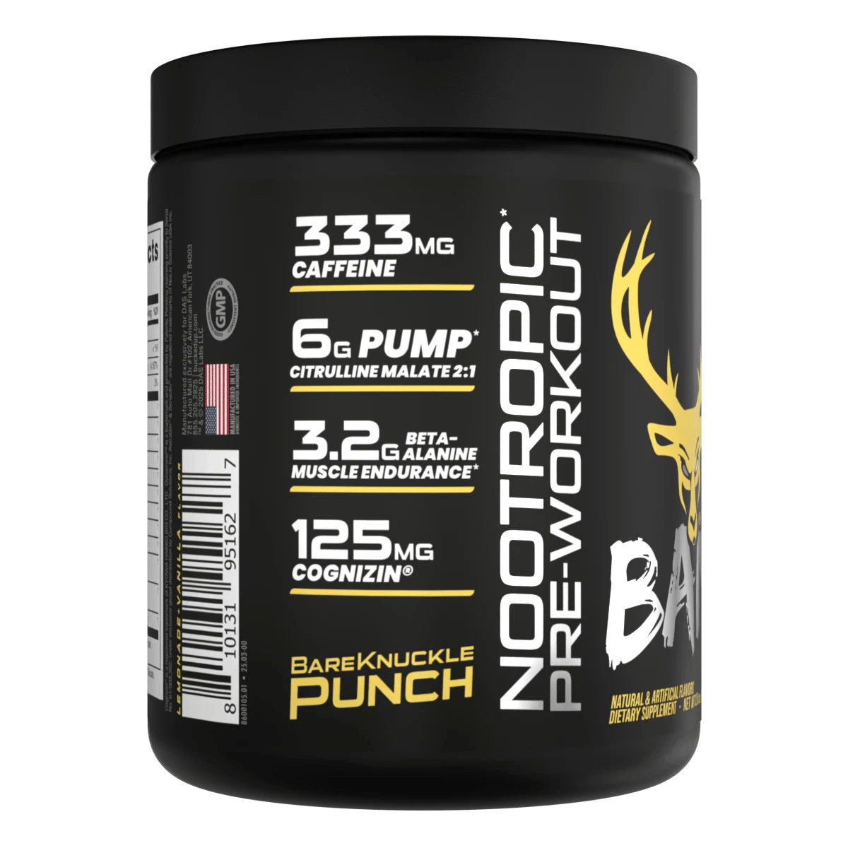 Image of BAMF Pre-Workout - Bare Knuckle Punch