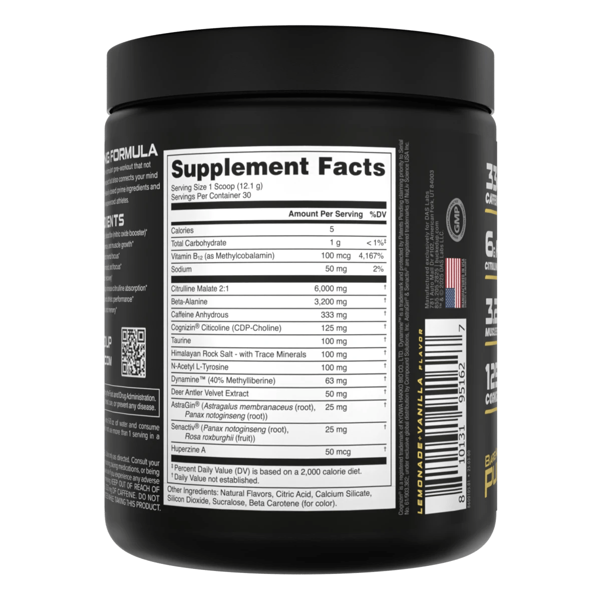 Image of BAMF Pre-Workout - Bare Knuckle Punch