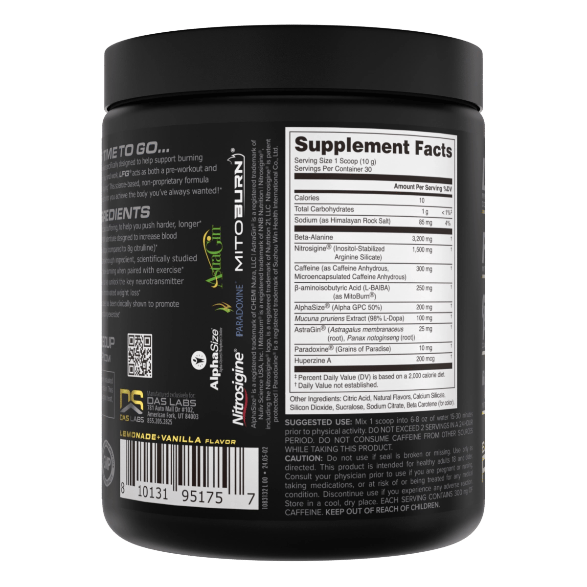 Image of LFG Pre-Workout - BKFC Bare Knuckle Punch