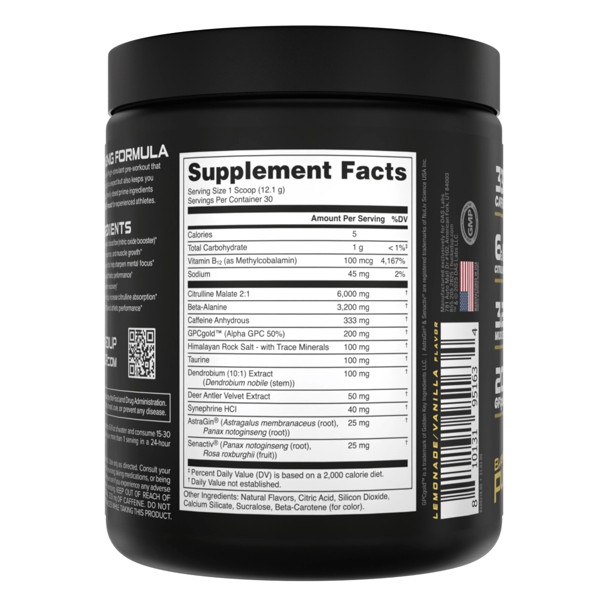 Image of WOKE AF Pre-Workout - BKFC Bare Knuckle Punch