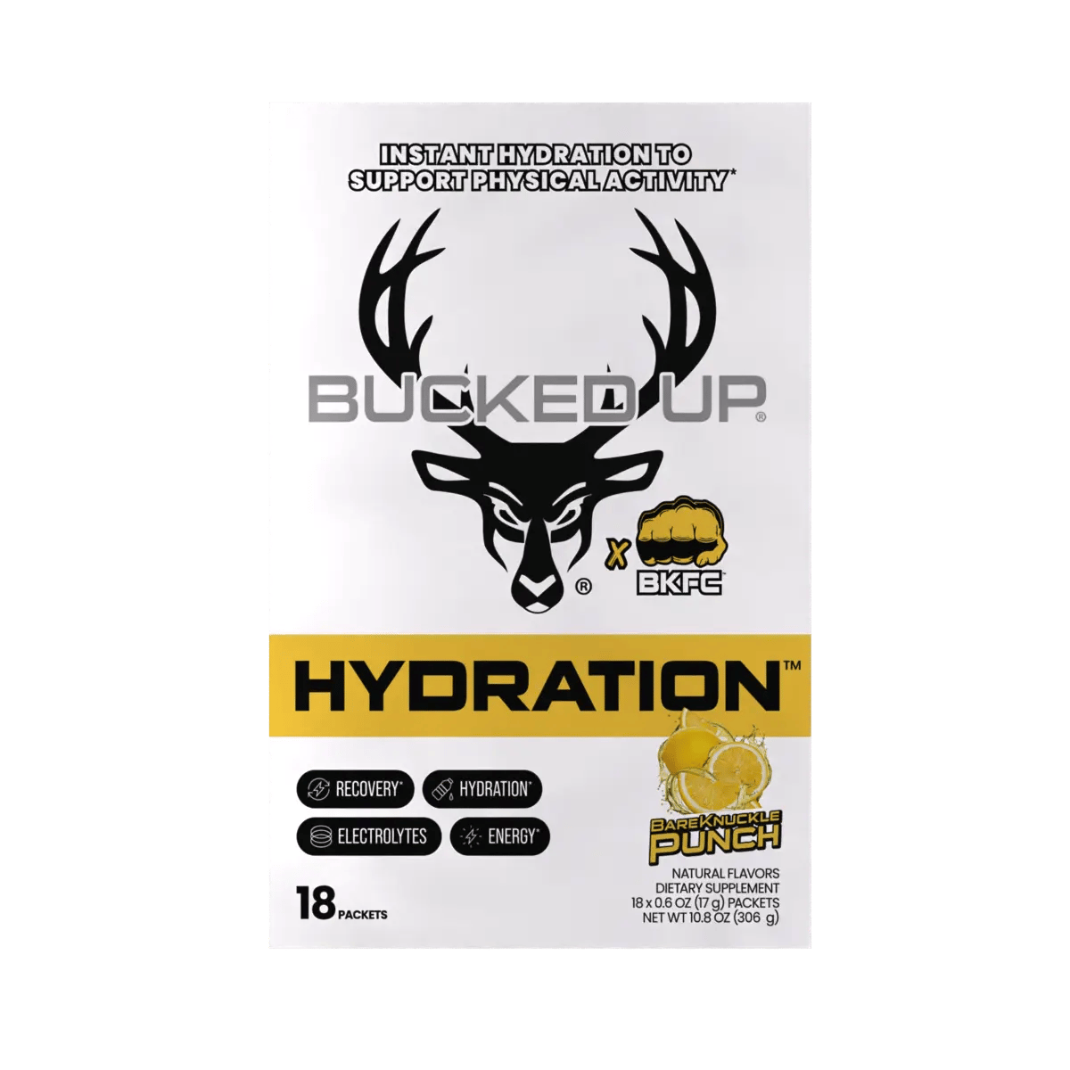 Image of Bucked Up Hydration BKFC Bare Knuckle Punch (18 Count)