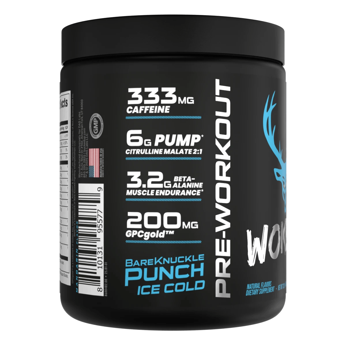 Image of WOKE AF Pre-Workout - BKFC Ice Cold
