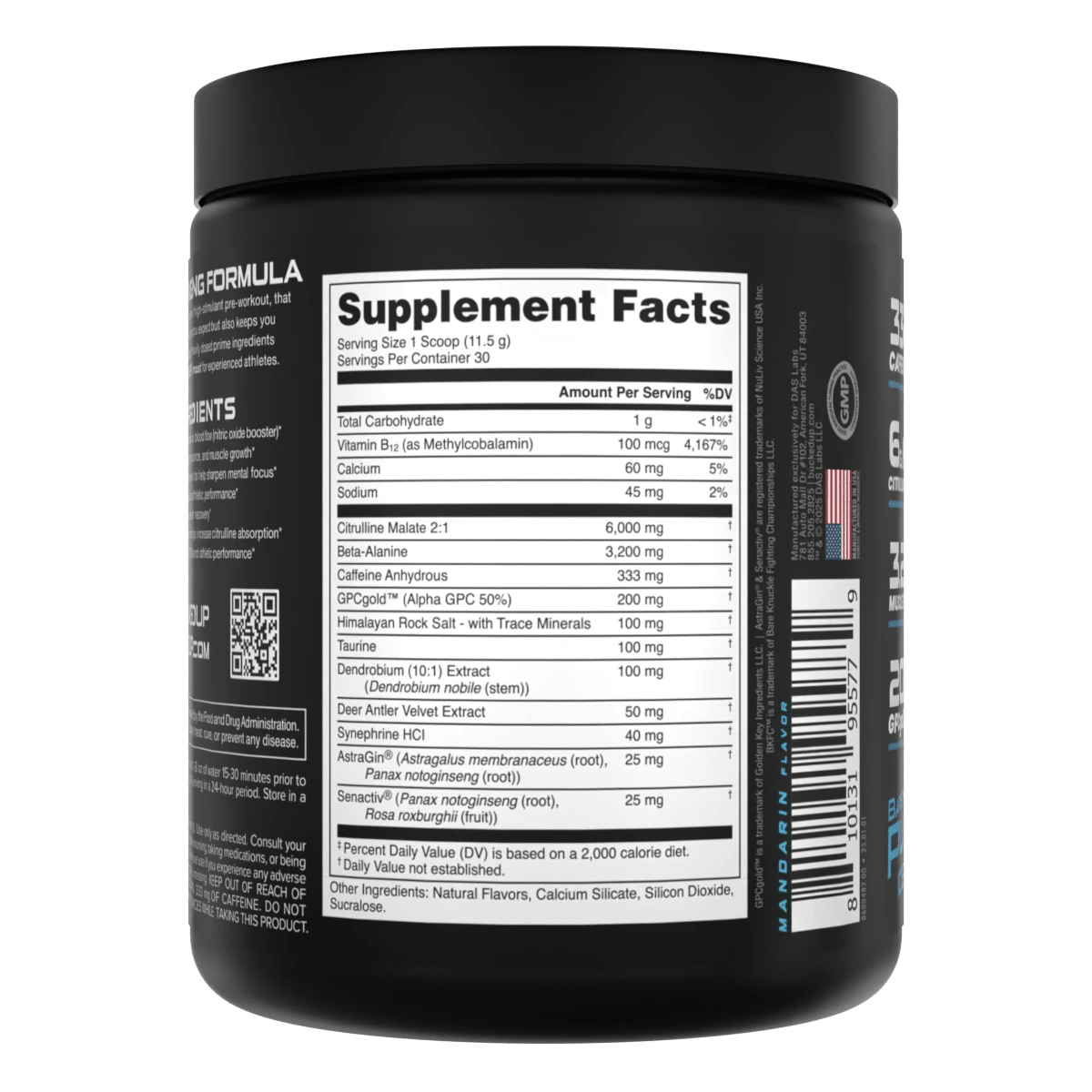 Image of WOKE AF Pre-Workout - BKFC Ice Cold