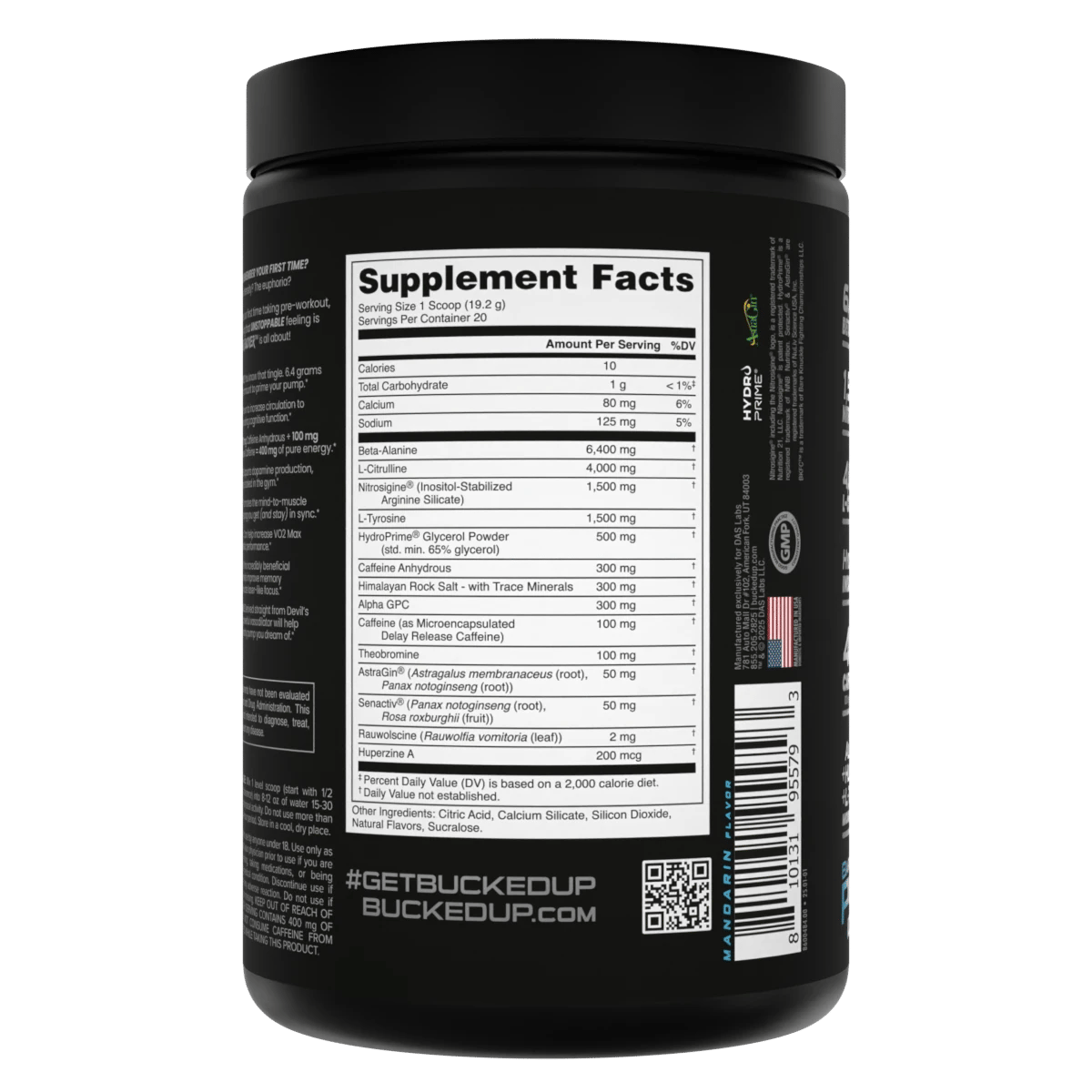 Image of Mother Bucker Pre-Workout - BKFC Ice Cold