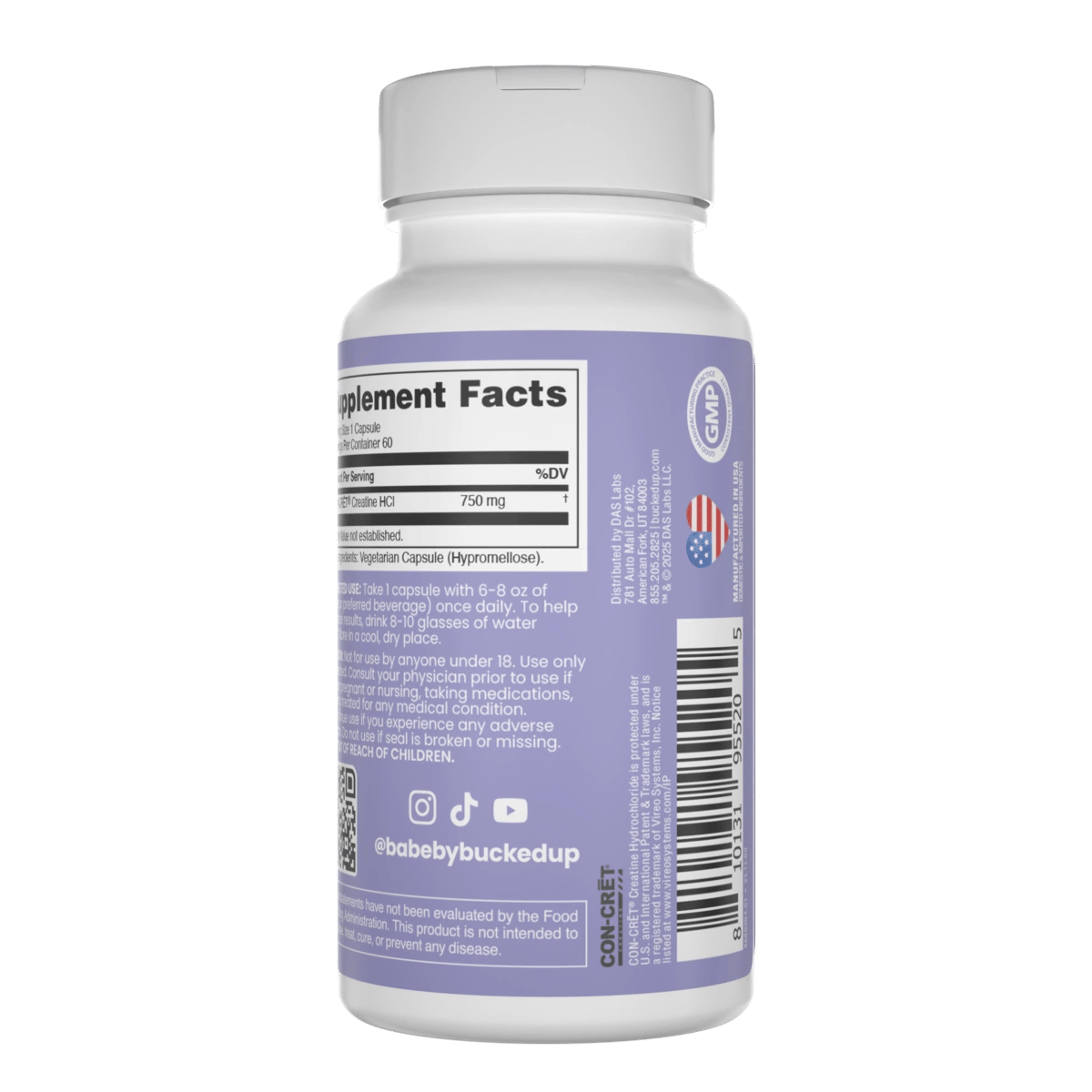 Image of Babe Creatine - Creatine HCl Capsules