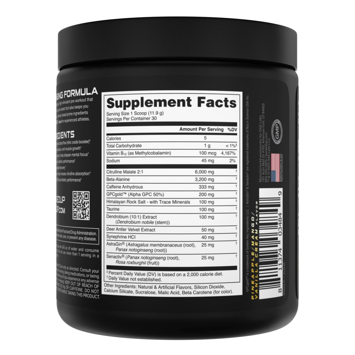 Image of Woke AF Pre-Workout - Swole Whip