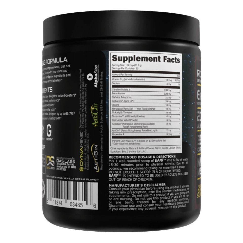 Image of BAMF Pre-Workout - Swole Whip