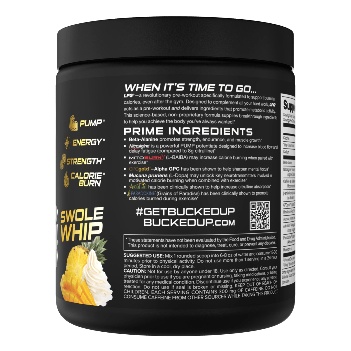 Image of LFG Pre-Workout - Swole Whip