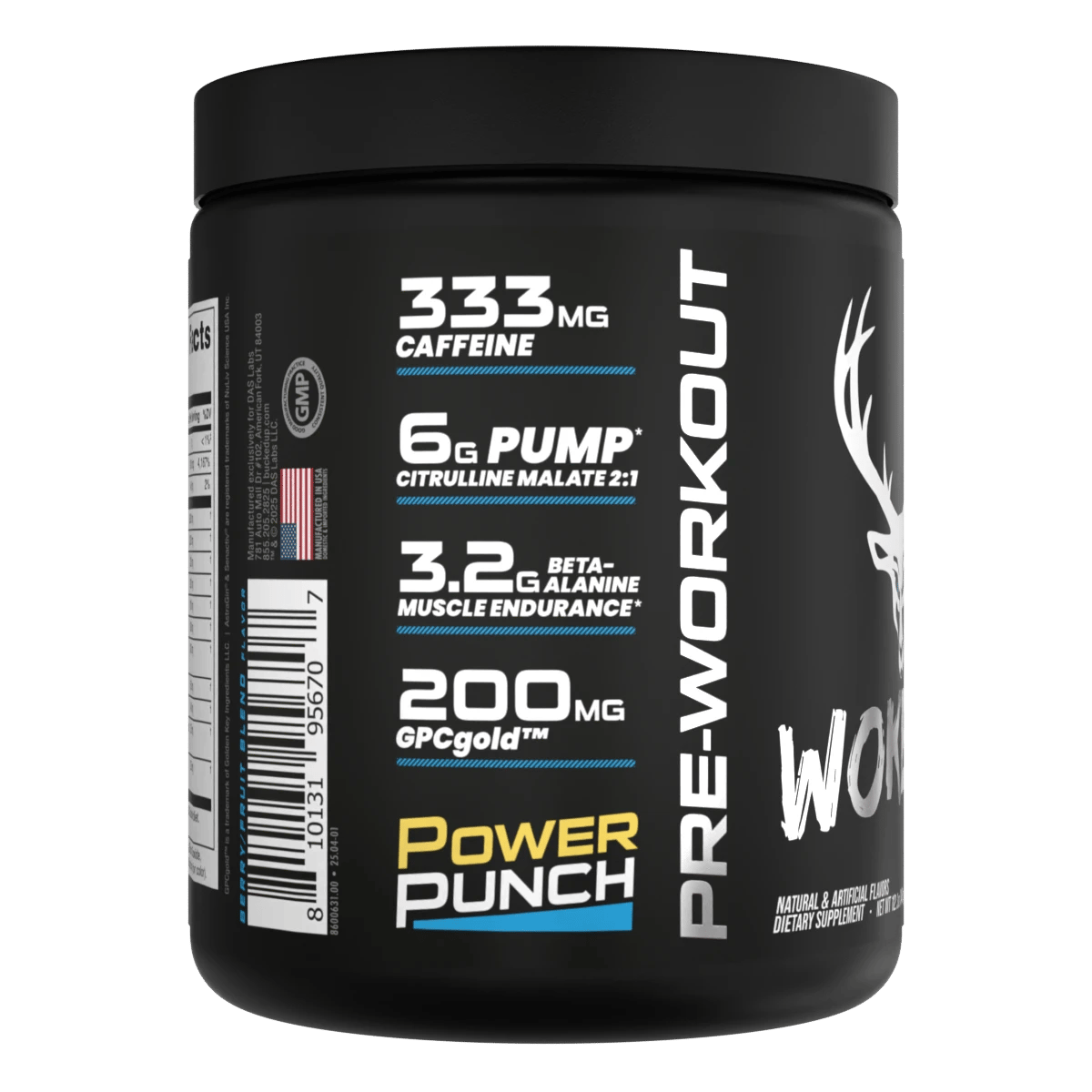 Image of WOKE AF Pre-Workout - BKFC Power Punch