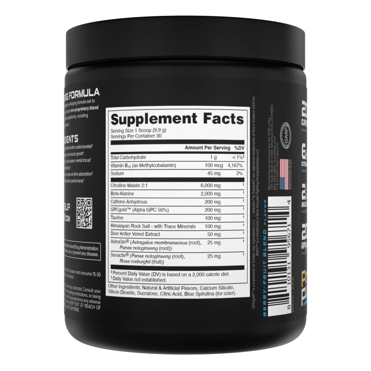 Image of Bucked Up Pre-Workout - BKFC Power Punch