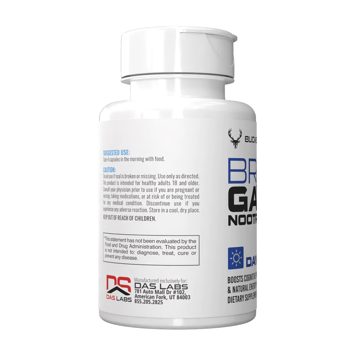 Image of Brain Gainz Nootropic Support | Day Formula - 3 / 5
