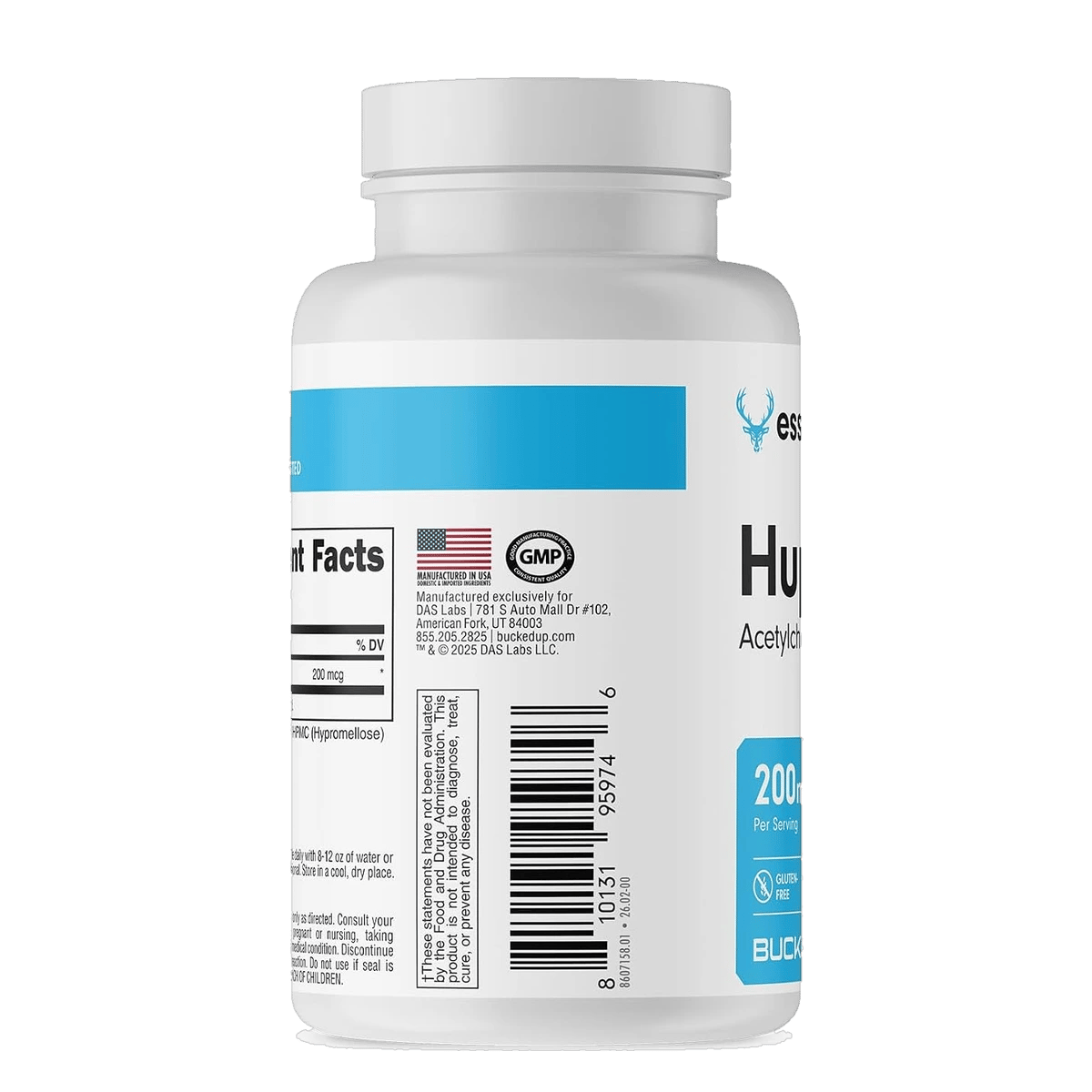 Image of Huperzine-A 200mcg Capsules | Focus & Memory Support - 2 / 4