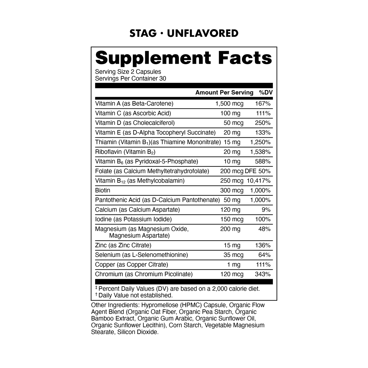 Image of Stag - Full Spectrum Vitamin Formula