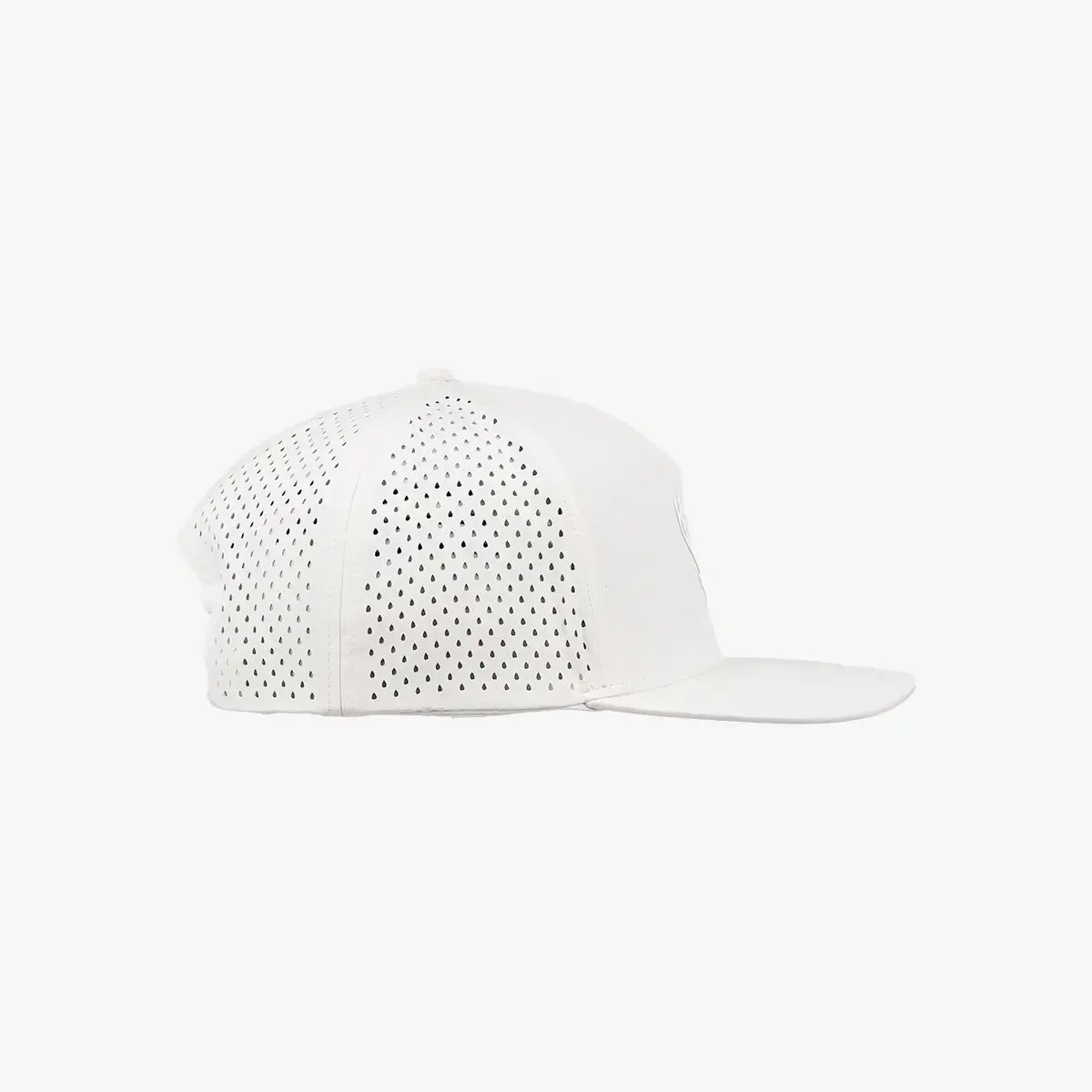 Image of Premium Series Hat - Monochrome - Color - Off White | White Buck Logo - 4 / 8