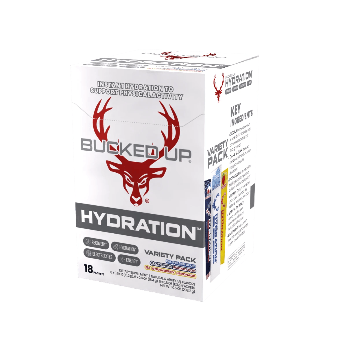Image of Bucked Up Hydration - Flavor - Variety Pack - 26 / 26