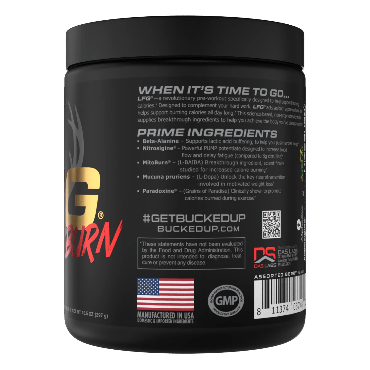 Image of LFG Burn Thermogenic Pre-Workout - Flavor - Berry (Assorted Berry) - 22 / 25