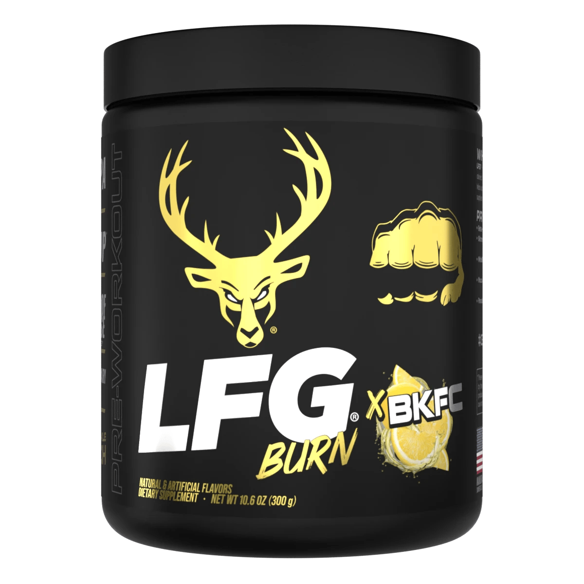 Image of LFG Burn Thermogenic Pre-Workout - Flavor - BKFC - Bare Knuckle Punch (Lemonade) - 16 / 25