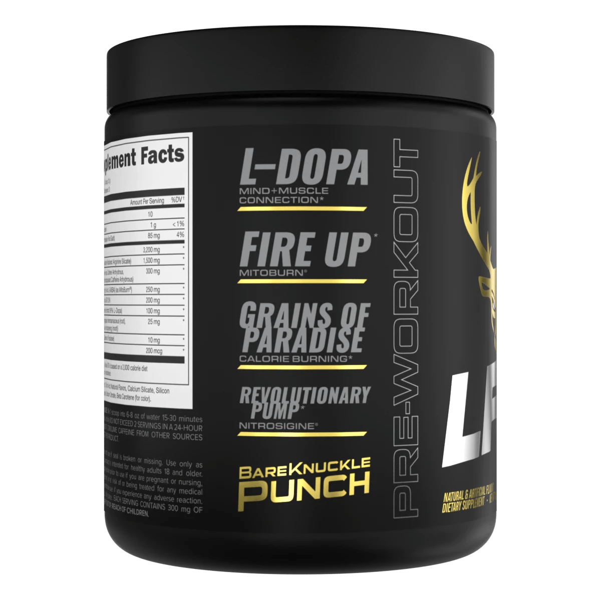 Image of LFG Burn Thermogenic Pre-Workout - Flavor - BKFC - Bare Knuckle Punch (Lemonade) - 18 / 25