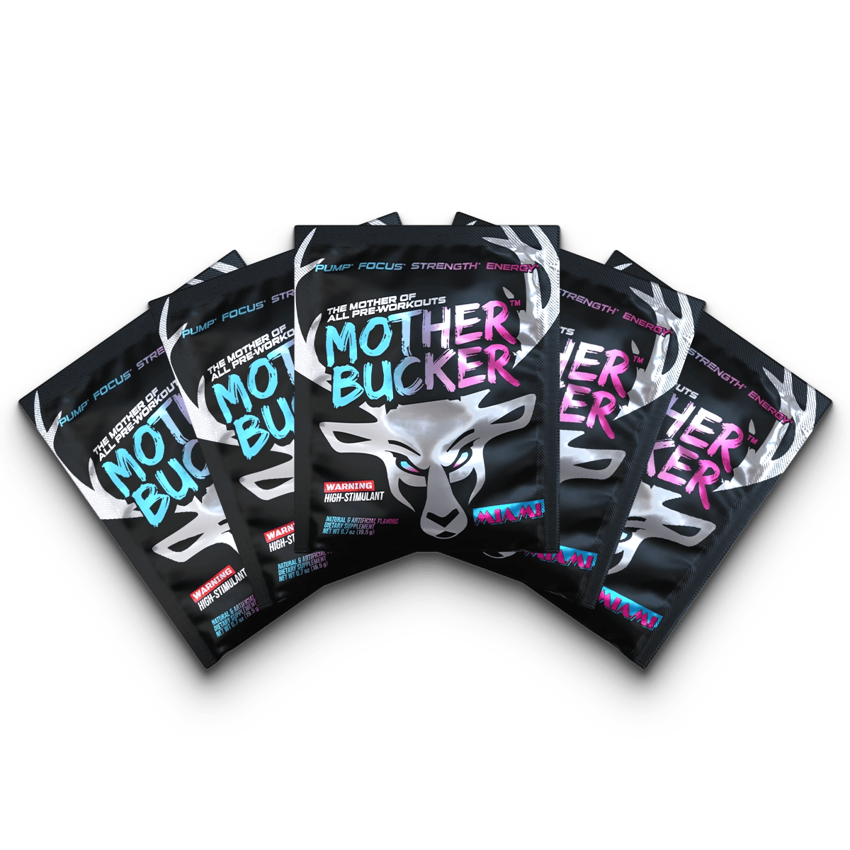Image of Mother Bucker Stick Packs - Flavors - Miami - 3 / 5