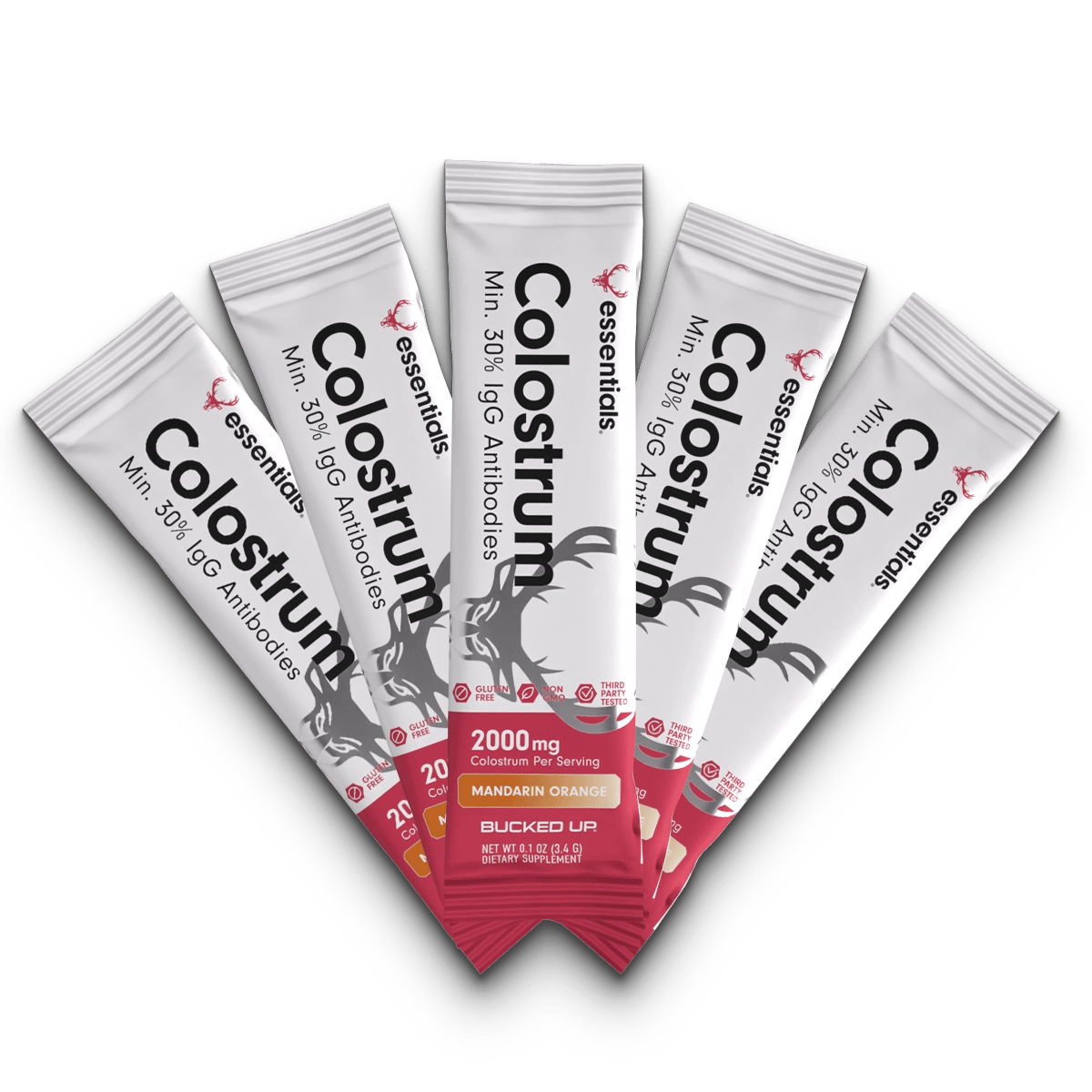 Image of Colostrum Stick Packs - Flavors - Mandarin Orange - 6 / 12