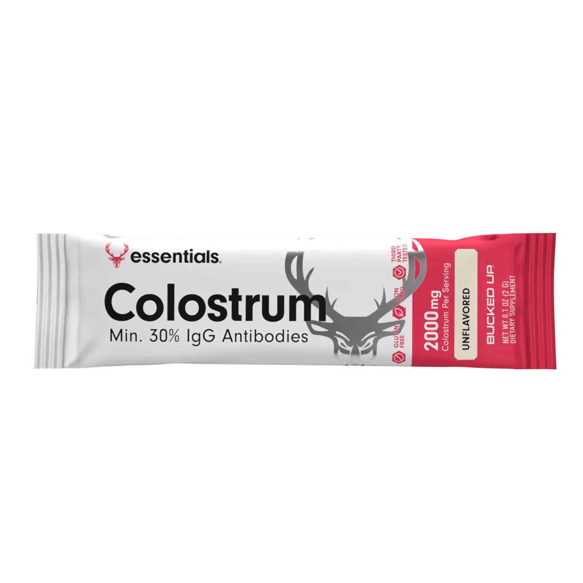 Image of Colostrum Stick Packs - Flavors - Unflavored - 9 / 12