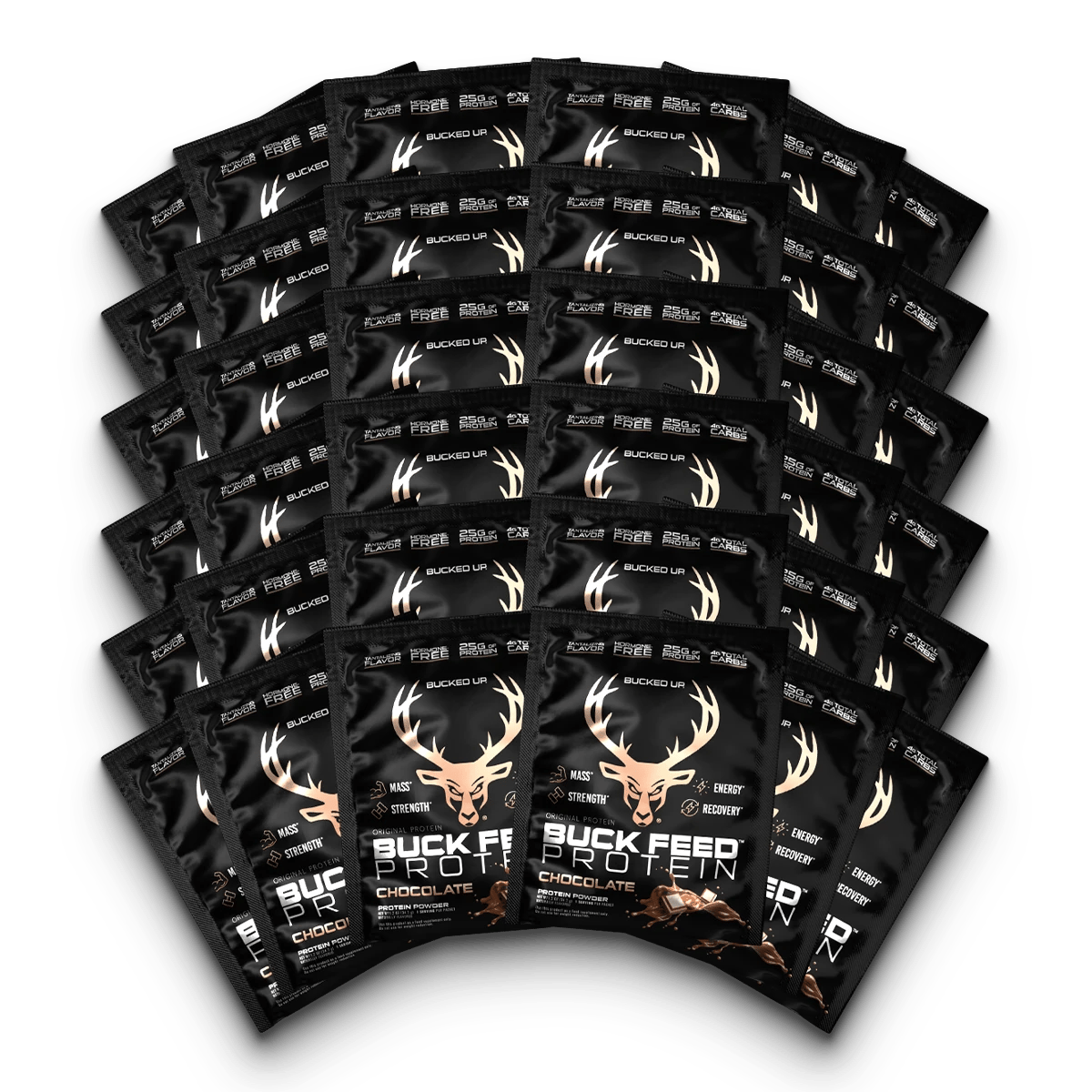 Image of Buck Feed Original Protein - Sample Packs - Flavor - Chocolate