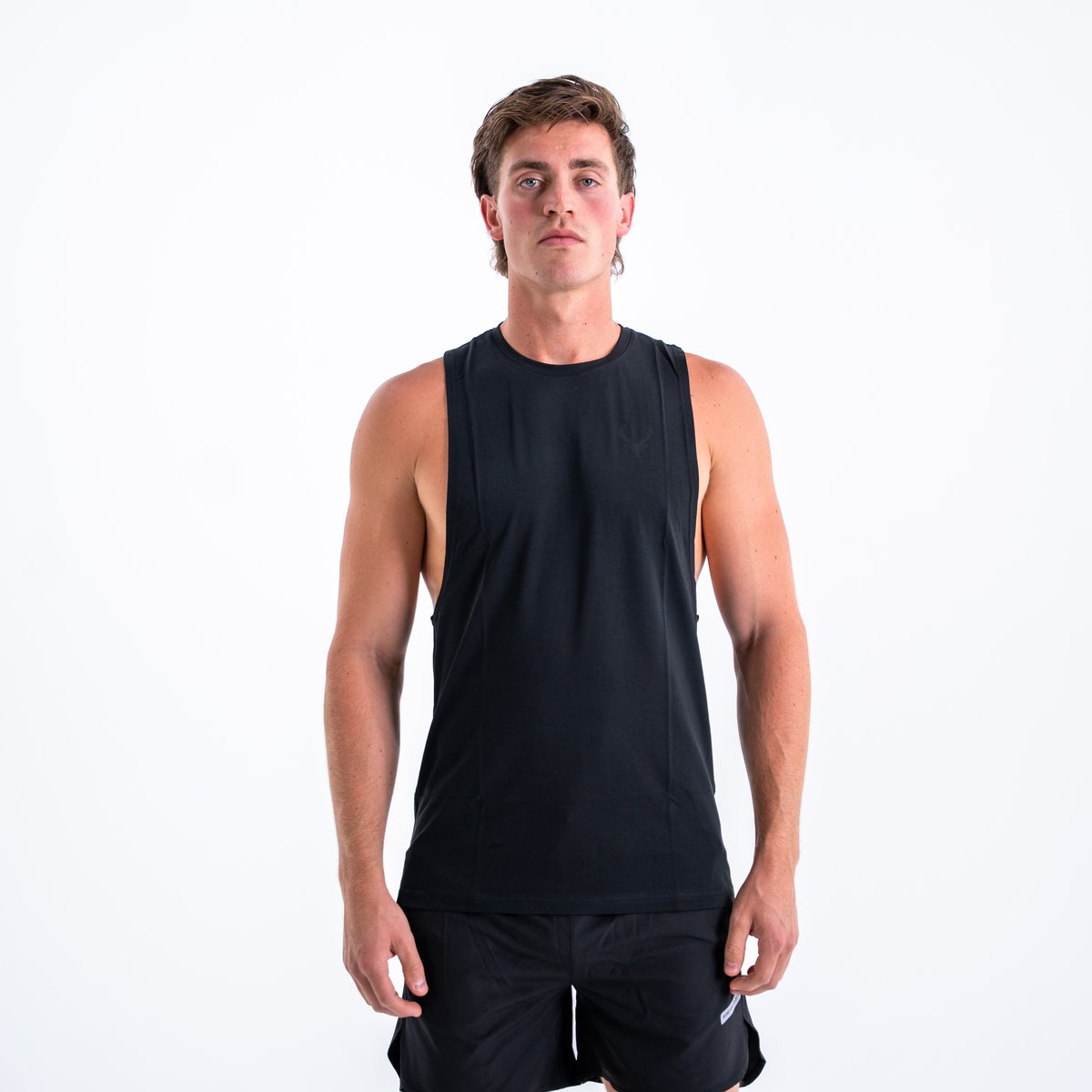 Get Pumped Tank - Color - Black - Black Logo