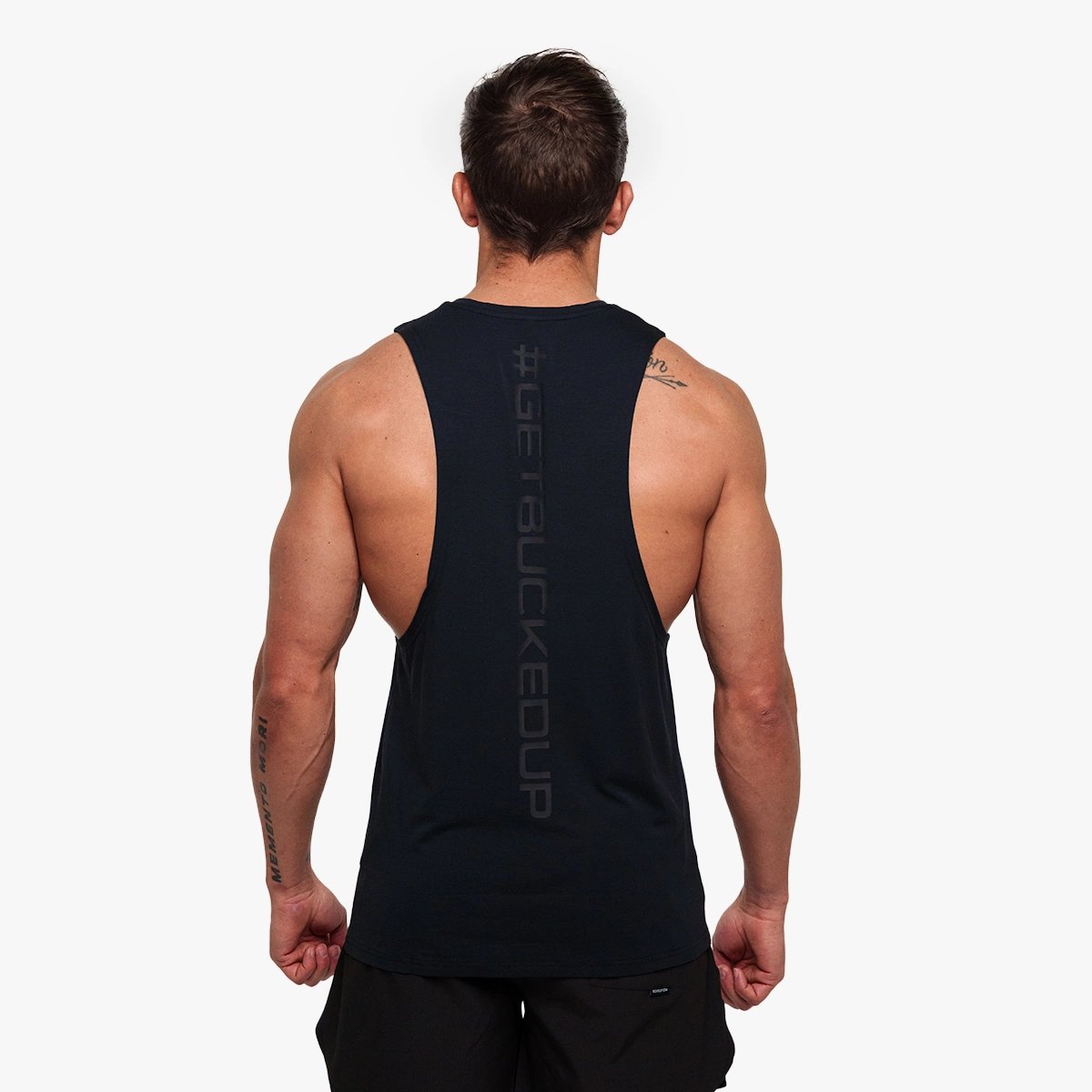 Image of Get Pumped Tank - Color - Black - Black Logo