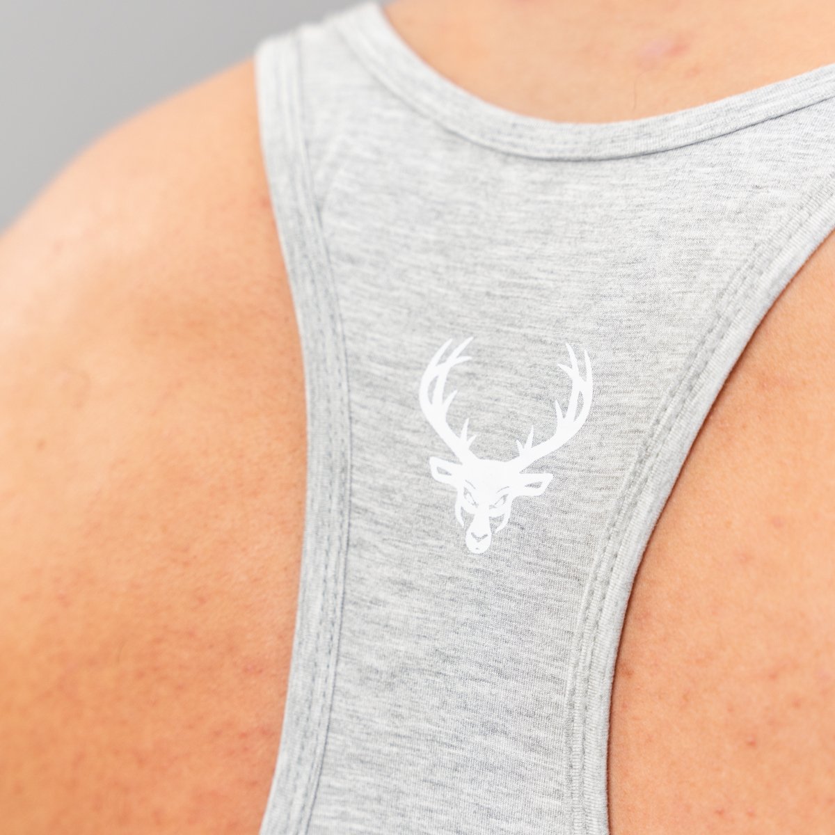 Image of Y-Back Stringer Tank - Clearance - Color - Heather Gray