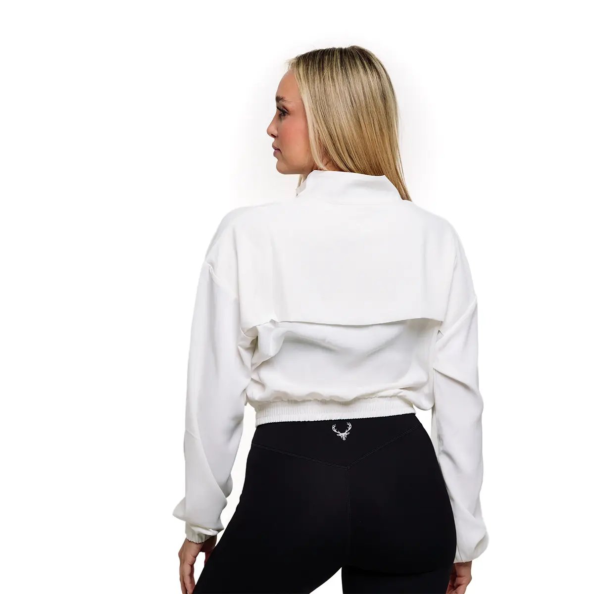 Image of Full Zip Windbreaker - Color - Off-White / White Logo - 11 / 12