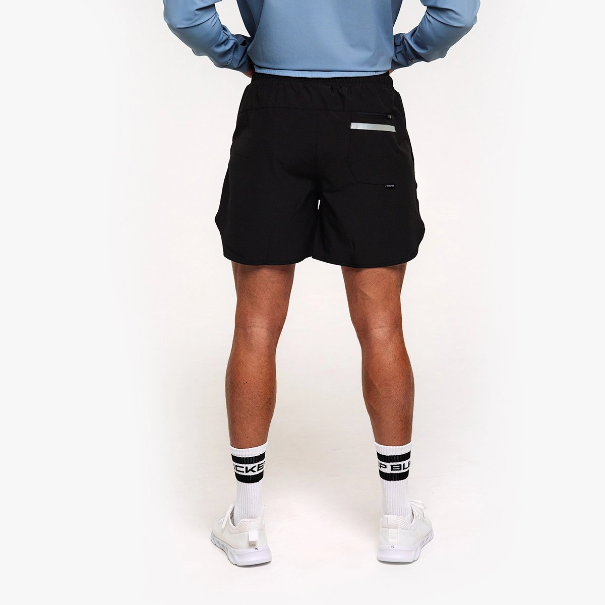 Image of Endurance Liner Short 5" - Color - Black / Gray Logo