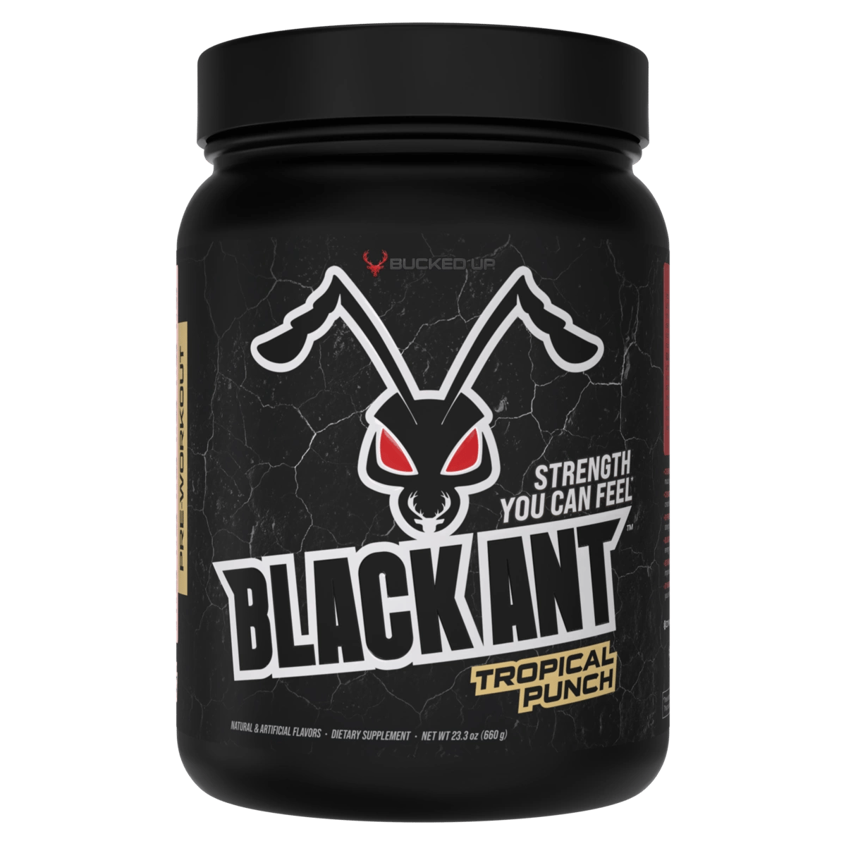 Image of Black Ant Pre-Workout – Strength You Can Feel - Flavor - Tropical Punch - 1 / 5