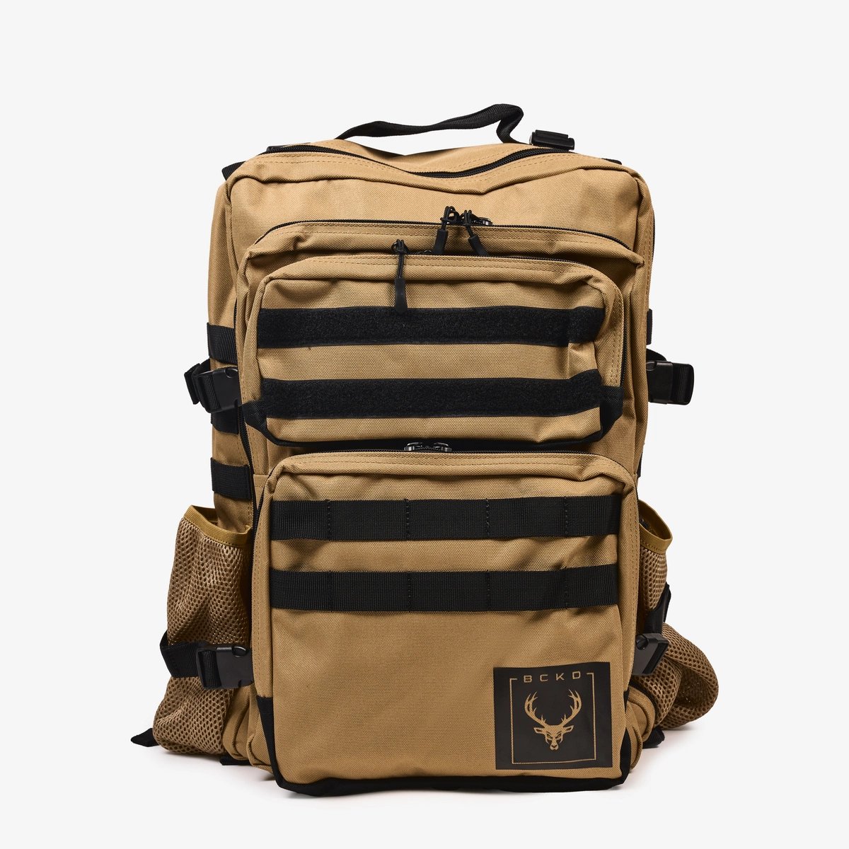 Bucked Up Tactical Bag - Color - Tan - Black Logo