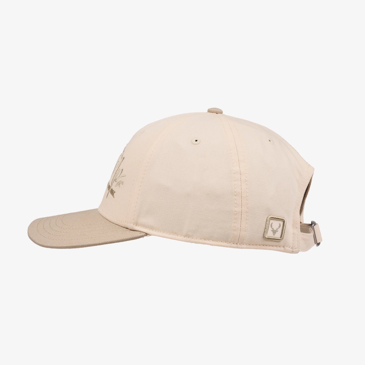 Image of Baseball Snapback - Script - Color - Tan / Beige | Tan Logo