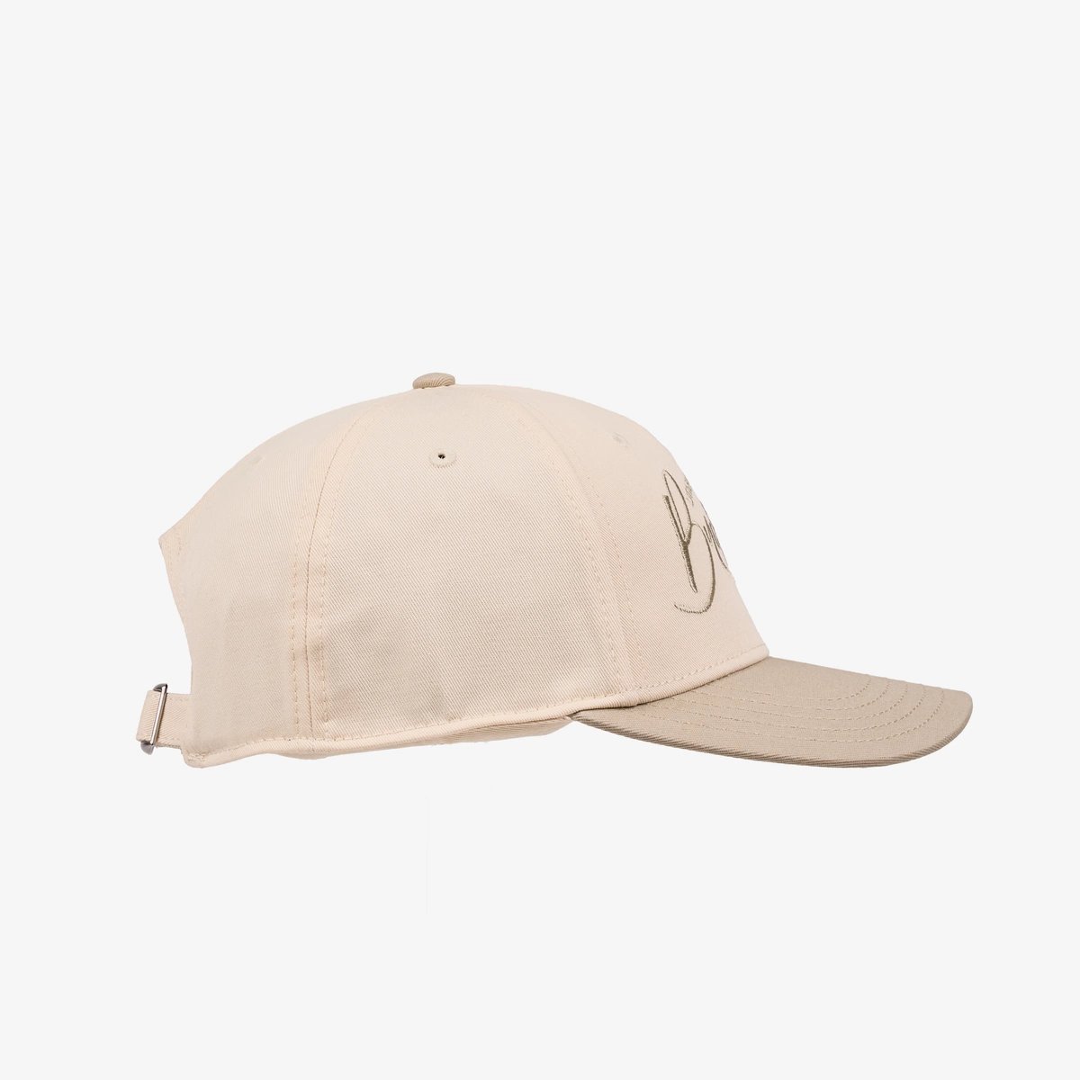 Image of Baseball Snapback - Script - Color - Tan / Beige | Tan Logo