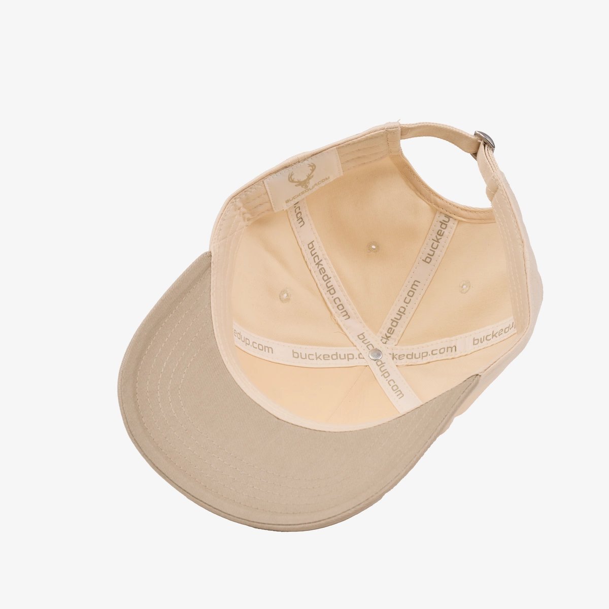 Image of Baseball Snapback - Script - Color - Tan / Beige | Tan Logo