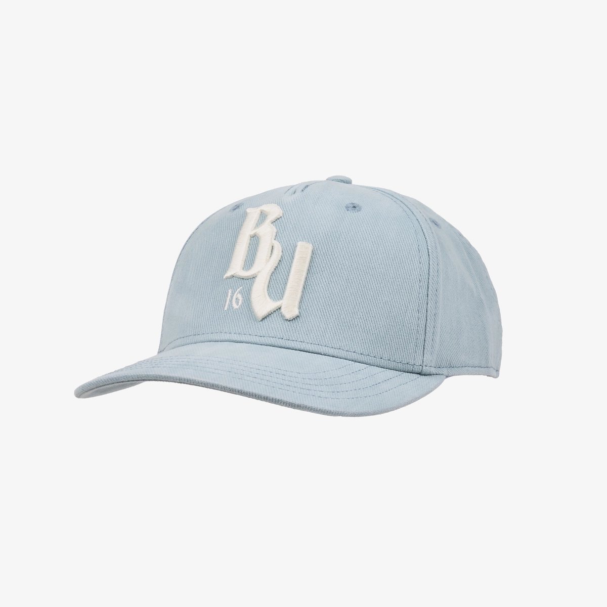 Image of BU Baseball Hat - Color - Faded Blue | White Logo