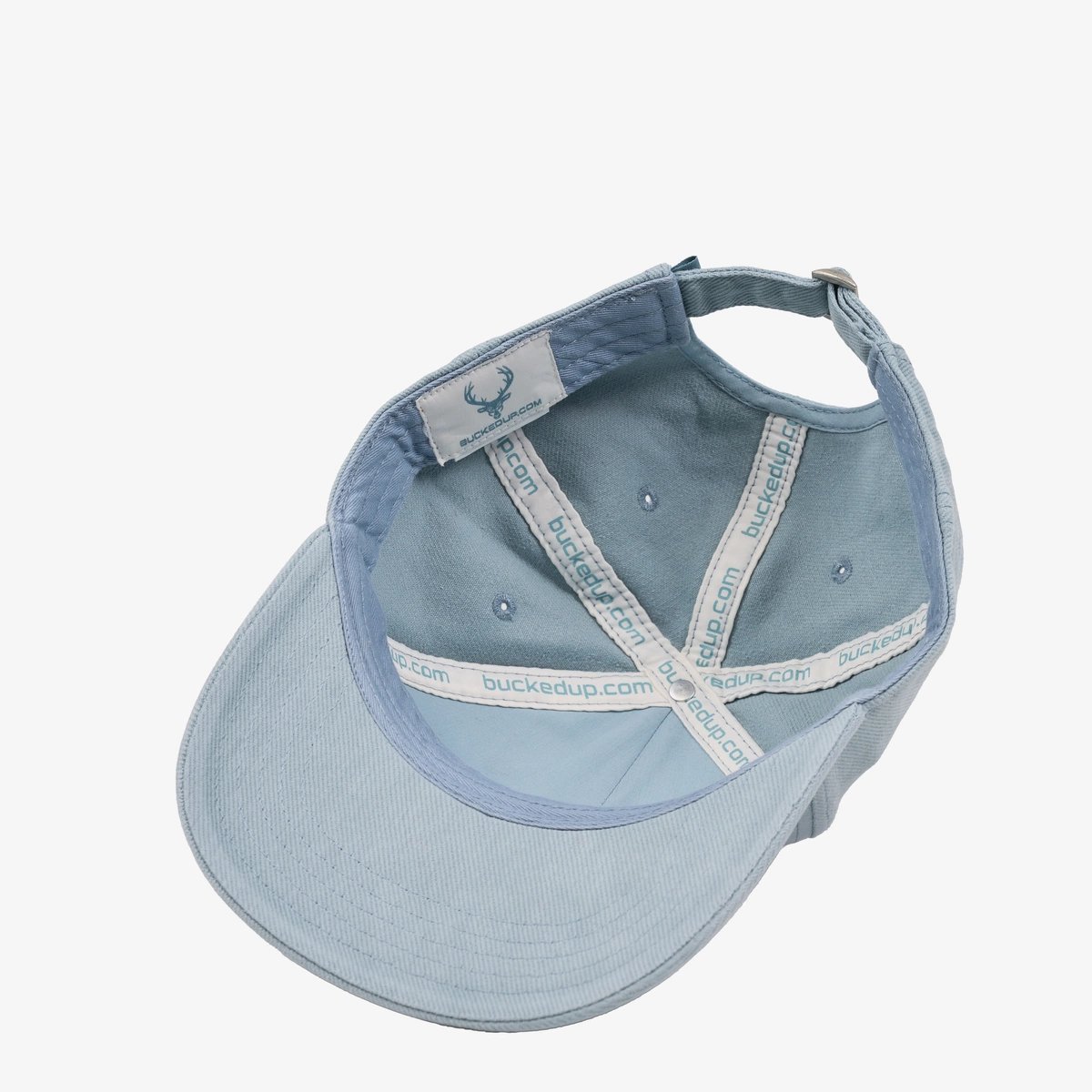 Image of BU Baseball Hat - Color - Faded Blue | White Logo