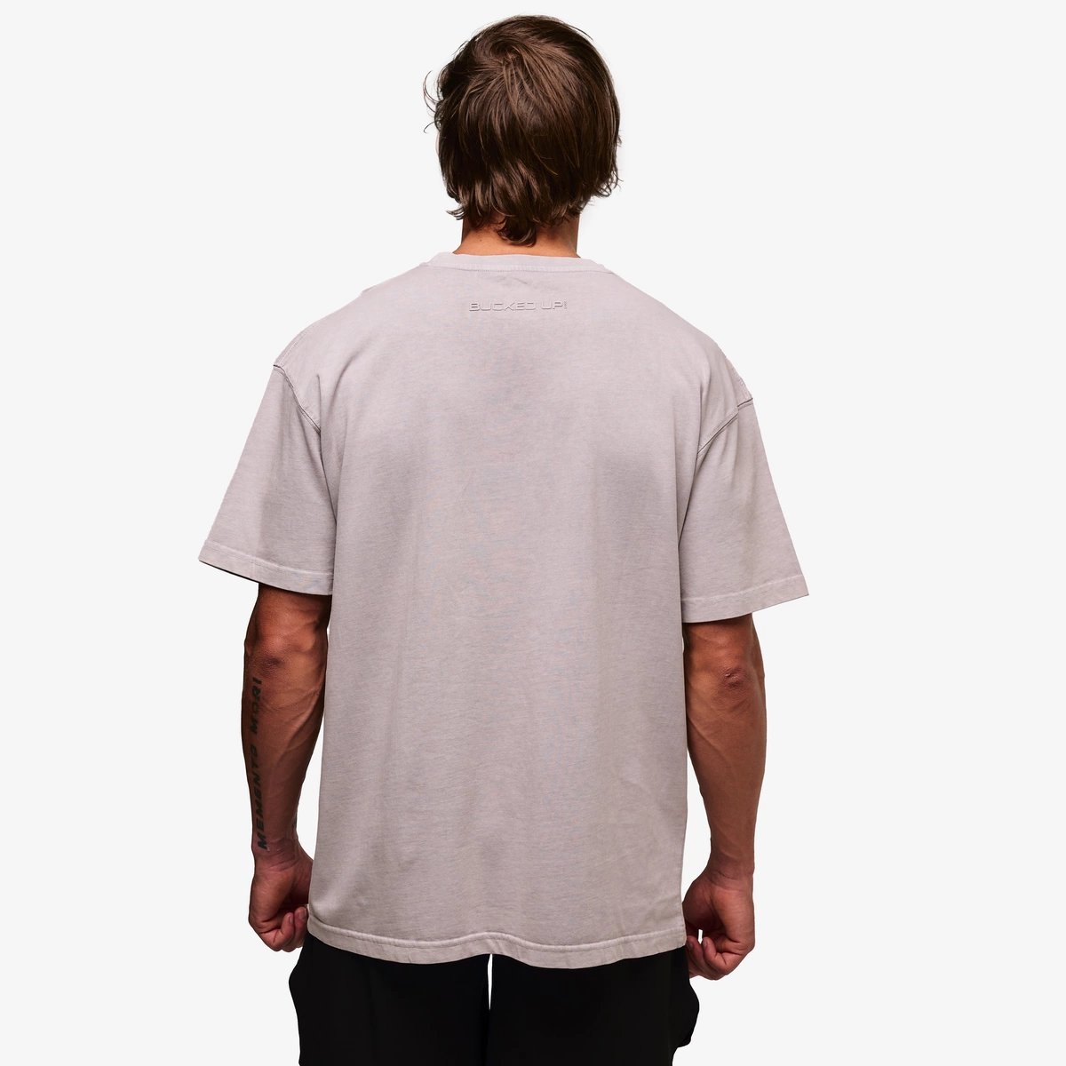Image of Heavyweight Pump Cover T-Shirt - Color - Cloud Gray / Gray Color