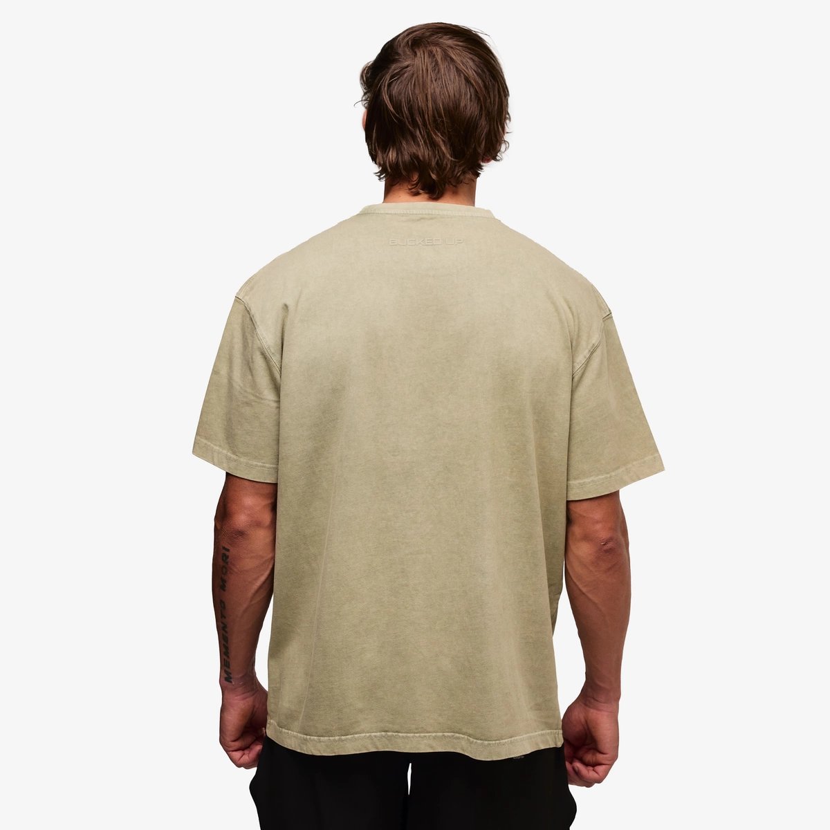 Image of Heavyweight Pump Cover T-Shirt | Last Chance! - Color - Basil / Green Logo