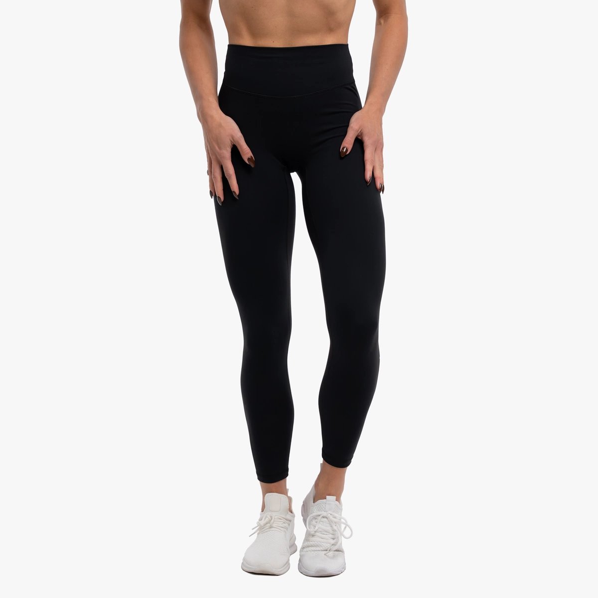 Image of Babe Compression Leggings - Color - Black - Black Logo