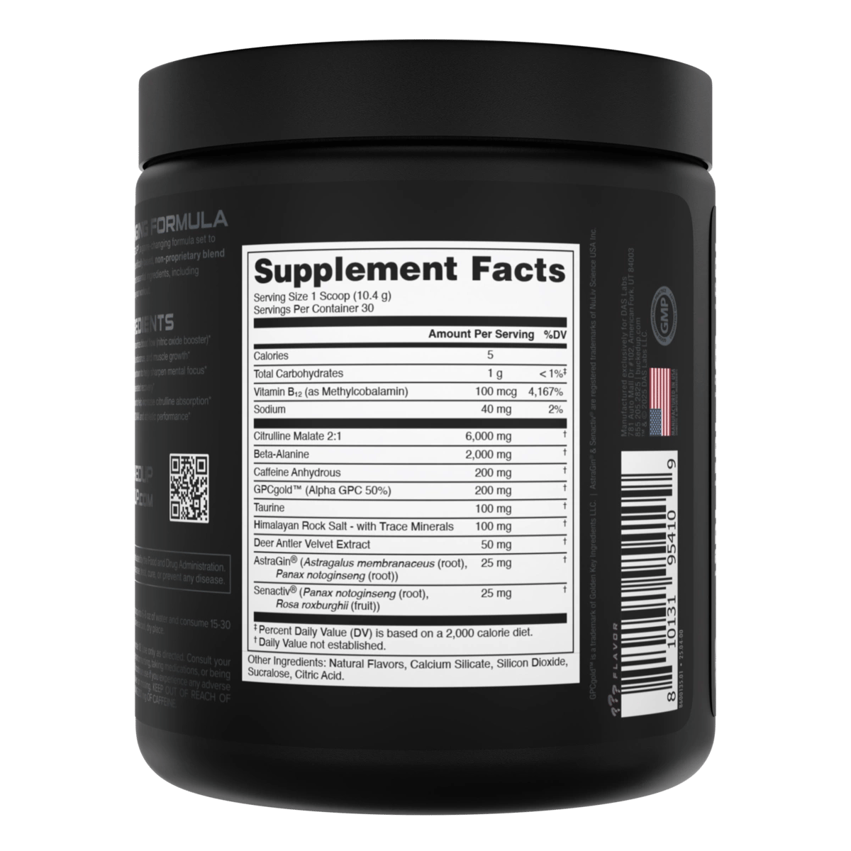 Image of LAST CHANCE FLAVORS - Bucked Up Pre-Workout - Flavor - Mystery