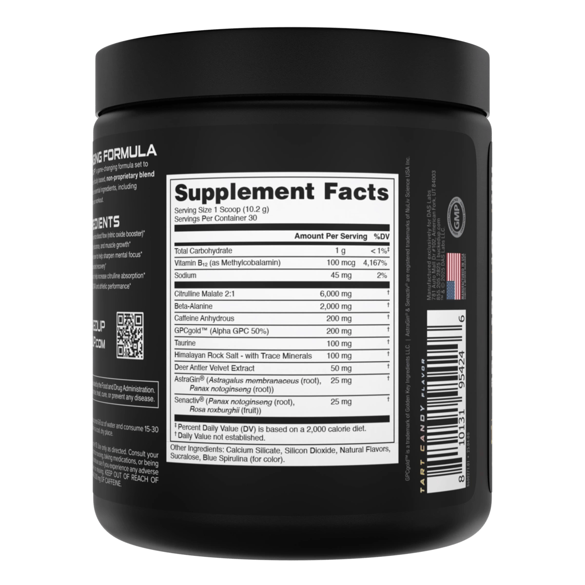 Image of LAST CHANCE FLAVORS - Bucked Up Pre-Workout - Flavor - Tart Candy
