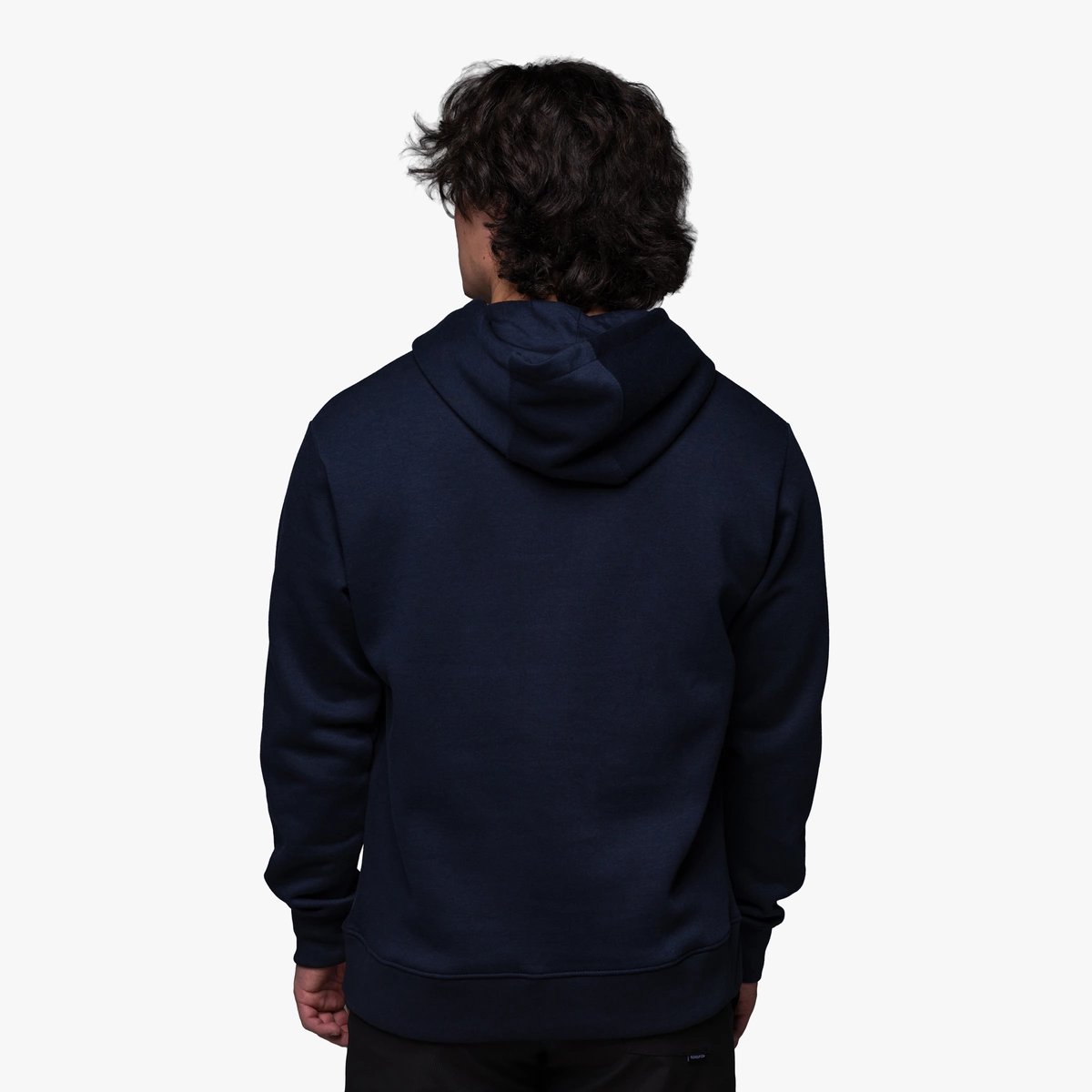 Image of Essential Hoodie - Color - Navy - White logo